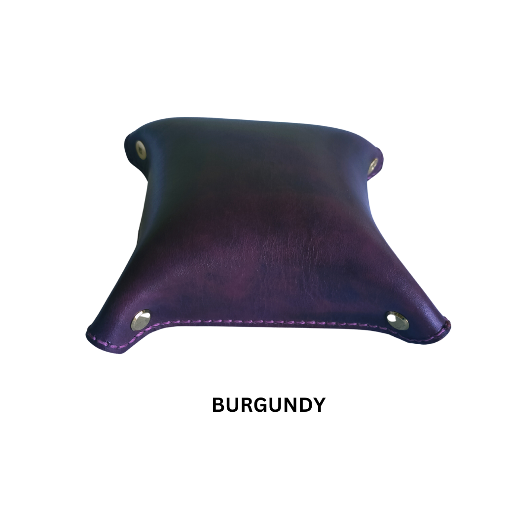 Handcrafted Leather Tray Organiser – Stylish & Functional Desk Accessory Artisankraftstudio
