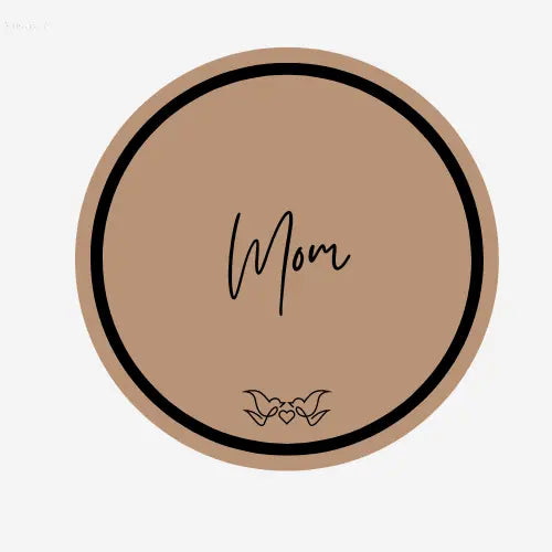 Handcrafted personalized leather coaster with embossing